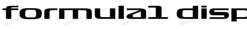formula1 display bla字体转换 formula1 display bla字体转换